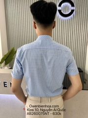 ÁO SƠ MI NGẮN TAY AB260075NT