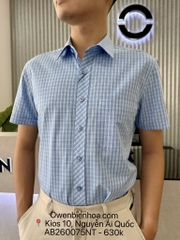 ÁO SƠ MI NGẮN TAY AB260075NT