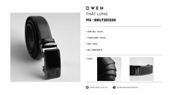THẮT LƯNG BELT251220
