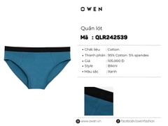 QUẦN LÓT TAM GIÁC QLR242539