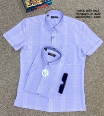 ÁO SƠ MI NGẮN TAY AB240628NT