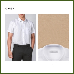 ÁO SƠ MI TRẮNG NGẮN TAY MODAL CÓ TÚI AR230328NT