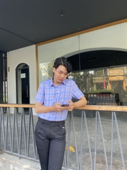 ÁO SƠ MI NGẮN TAY BA23333N
