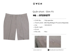 QUẦN SHORT ST231277