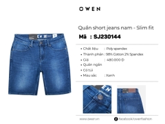 QUẦN SHORT JEAN SJ230144