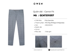 QUẦN TÂY QCAT231257