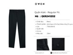 QUẦN KHAKI QKR241202