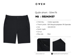 QUẦN SHORT SS242437