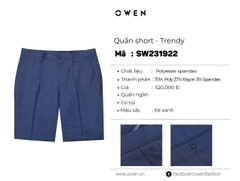 QUẦN SHORT SW231922