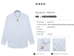 ÁO SƠ MI DÀI TAY AS240685D