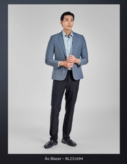 ÁO BLAZER SỌC XÁM ĐÁ BL231694