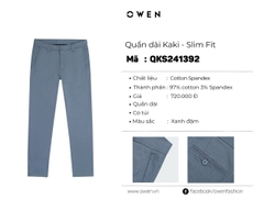 QUẦN KHAKI QKS241392