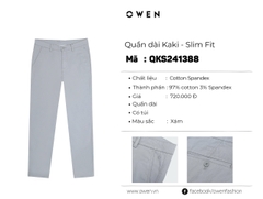 QUẦN KHAKI QKS241388