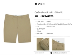 QUẦN SHORT SK241375