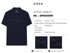 ÁO THUN POLO APV243787