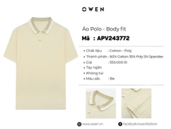 ÁO THUN POLO APV243772