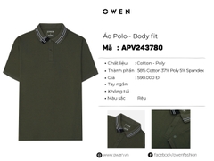 ÁO THUN POLO APV243780