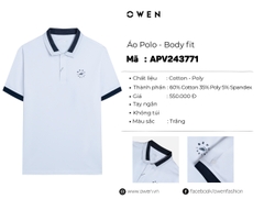 ÁO THUN POLO APV243771