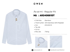 ÁO SƠ MI DÀI TAY AR240661DT