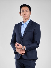 ÁO VEST XANH ĐEN VES231687-NV