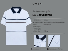 ÁO THUN POLO APV243798