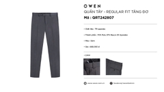 QUẦN TÂY QRT242807