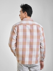 ÁO SƠ MI NỈ DÀI TAY AJ240724DT
