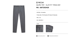 QUẦN TÂY QST252425