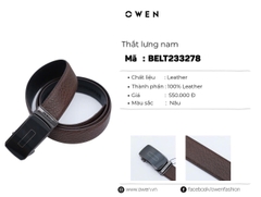 THẮT LƯNG BELT233278