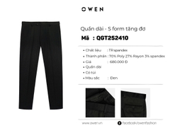 QUẦN TÂY QGT252410