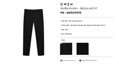 QUẦN KHAKI QKR241319