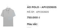 ÁO THUN POLO APV253605