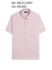 ÁO SƠ MI NGẮN TAY AB255128NT