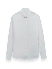 ÁO SƠ MI TRẮNG DÀI TAY HỌA TIẾT AS255094D