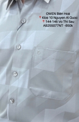 ÁO SƠ MI NGẮN TAY AB255077NT