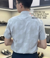 ÁO SƠ MI NGẮN TAY AB255077NT