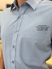 ÁO SƠ MI NGẮN TAY AB250056NT