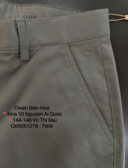 QUẦN KAKI QKR251278