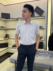 ÁO SƠ MI NGẮN TAY AB250078NT