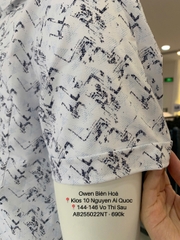 ÁO SƠ MI NGẮN TAY AB255022NT