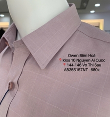 ÁO SƠ MI NGẮN TAY AB255157NT