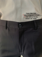 QUẦN TÂY ĐEN 100% POLY QR257119