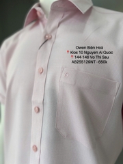 ÁO SƠ MI NGẮN TAY AB255129NT