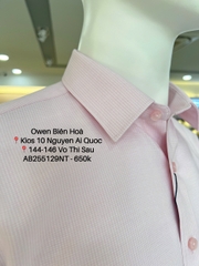 ÁO SƠ MI NGẮN TAY AB255129NT