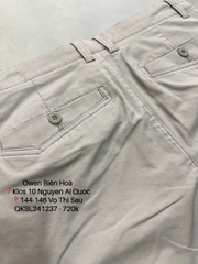 QUẦN KHAKI QKSL241237