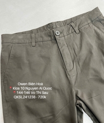 QUẦN KHAKI QKSL241238