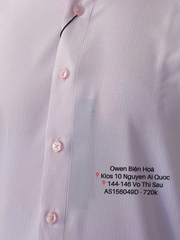 ÁO SƠ MI DÀI TAY KHÔNG TÚI AR256049D