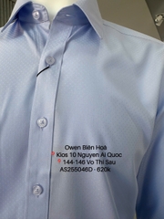 ÁO SƠ MI DÀI TAY AS255046D