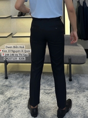 QUẦN TÂY ĐEN 100% POLY QR257119