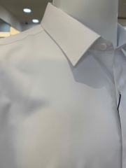 ÁO SƠ MI TRẮNG NGẮN TAY NANO CÓ TÚI AB250403NT